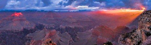 Dawn of a new day - Hopi Point, South Rim Grand Canyon  